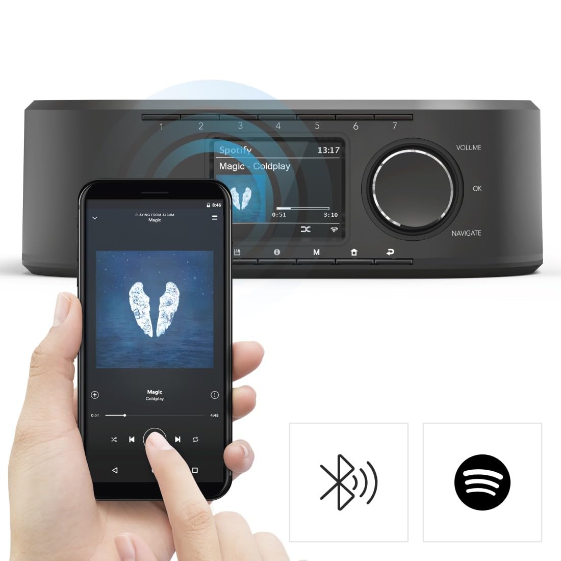 hama-dir355bt-k-chenradio-unterbau-dab-internetradio-bluetooth-spotify-connect-i image 5