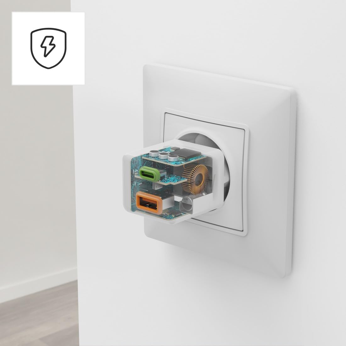 hama-30w-usb-schnellladeger-t-usb-c-usb-a-power-delivery-quick-charge-3-0-univer image 5