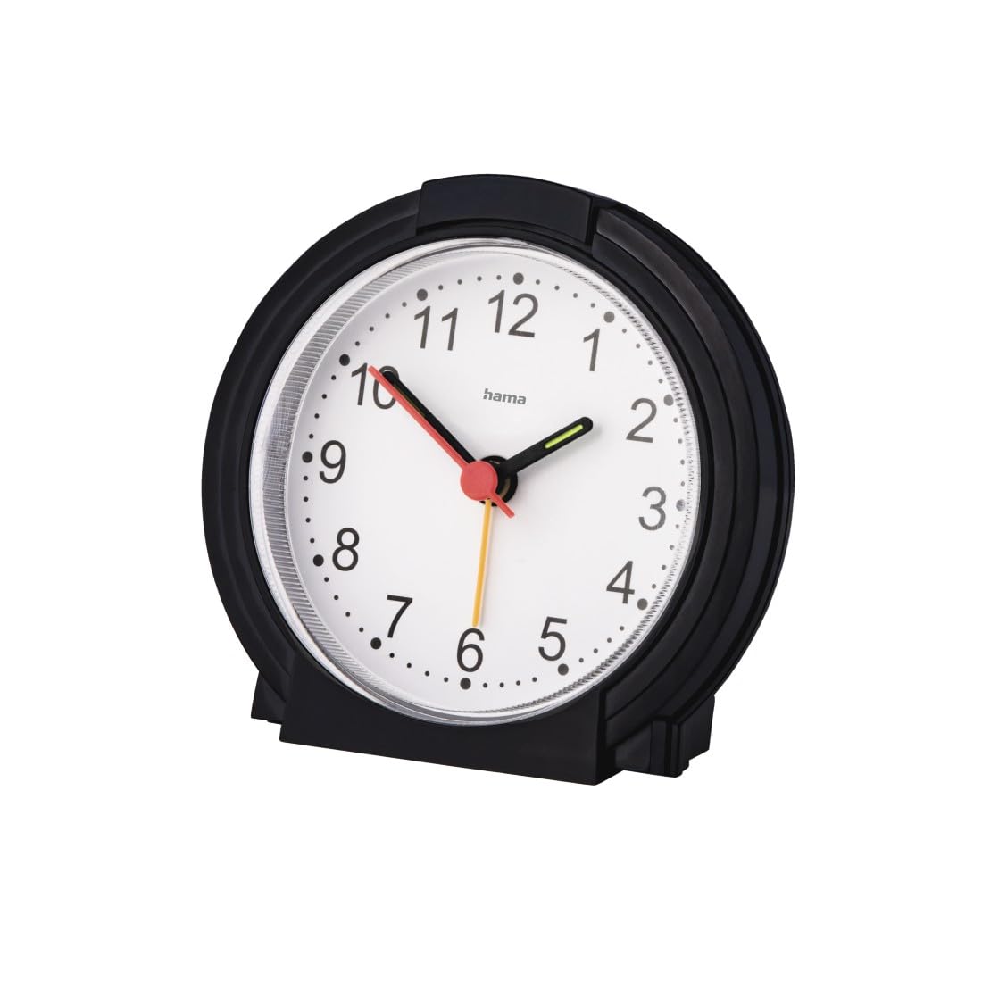 hama-analoger-wecker-classic-ohne-ticken-batteriebetrieben-licht-fluoreszierende image 1