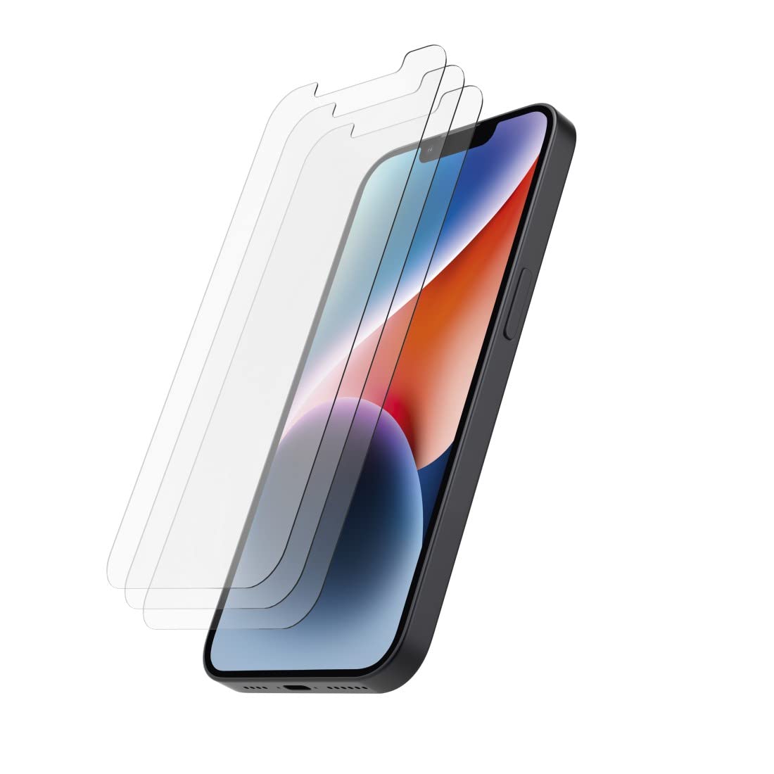 hama-schutzglas-f-r-apple-iphone-14-3-st-ck-9h-hartglas-displayschutz-kratz-und- image 1
