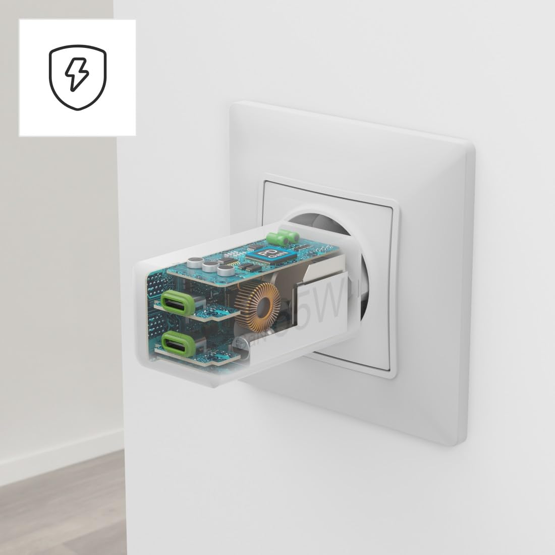 hama-gan-schnellladeger-t-65-w-2x-usb-c-mit-power-delivery-qualcomm-quick-charge image 4