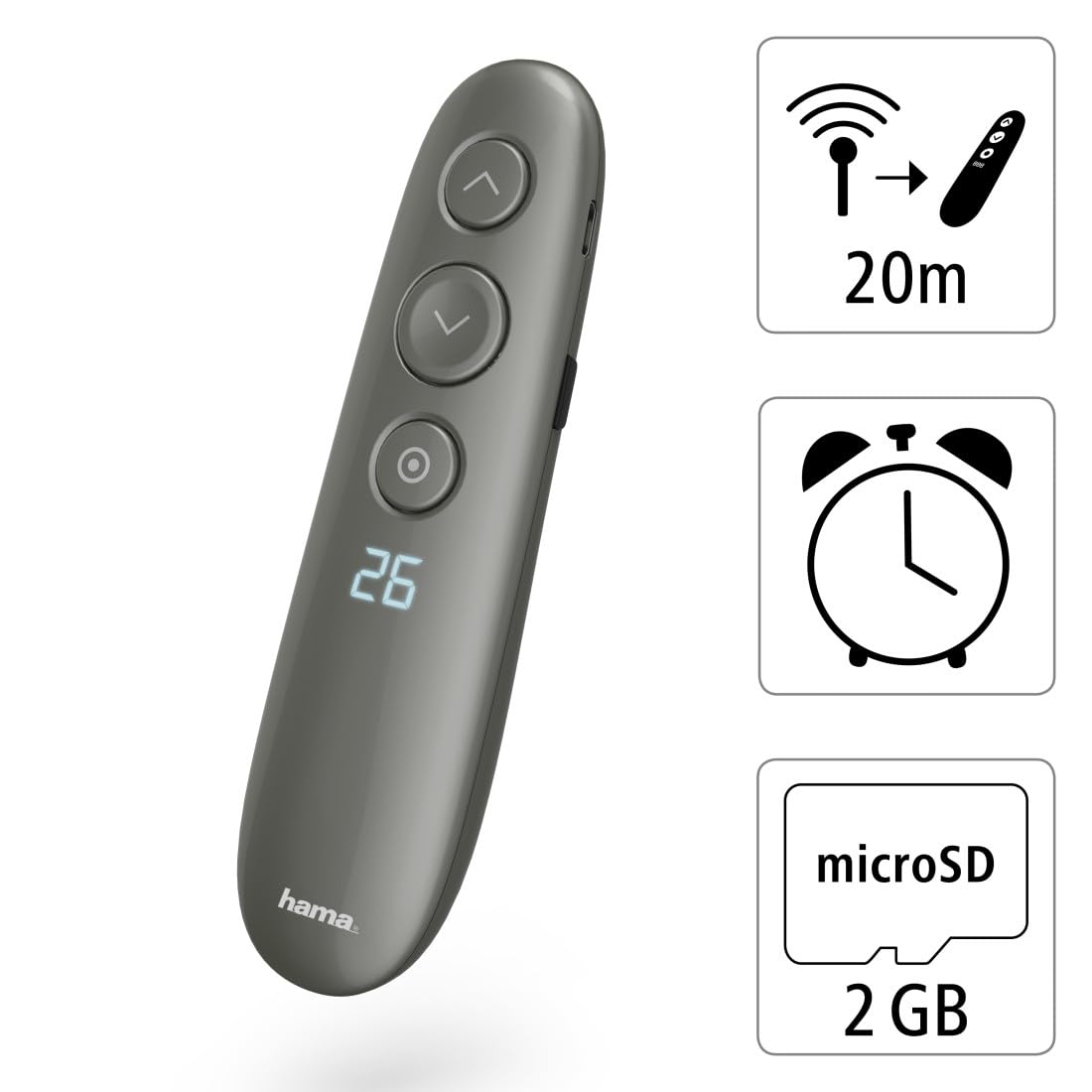 hama-spot-pointer-wireless-presenter-digitaler-laserpointer-mit-air-maus-timer-m image 2