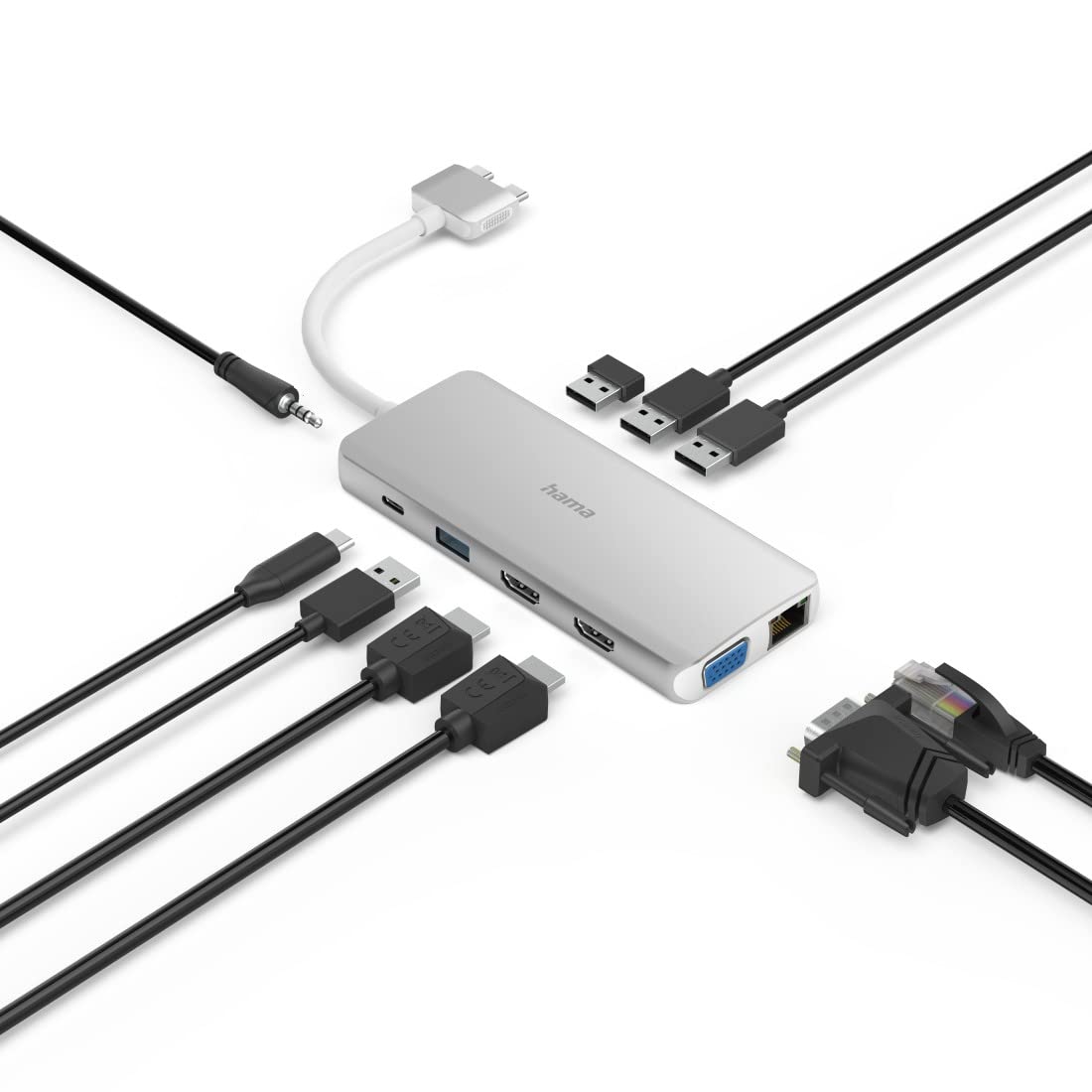 hama-connect2mac-usb-c-dockingstation-12-in-2-f-r-macbook-2x-hdmi-vga-4x-usb-a-u image 3