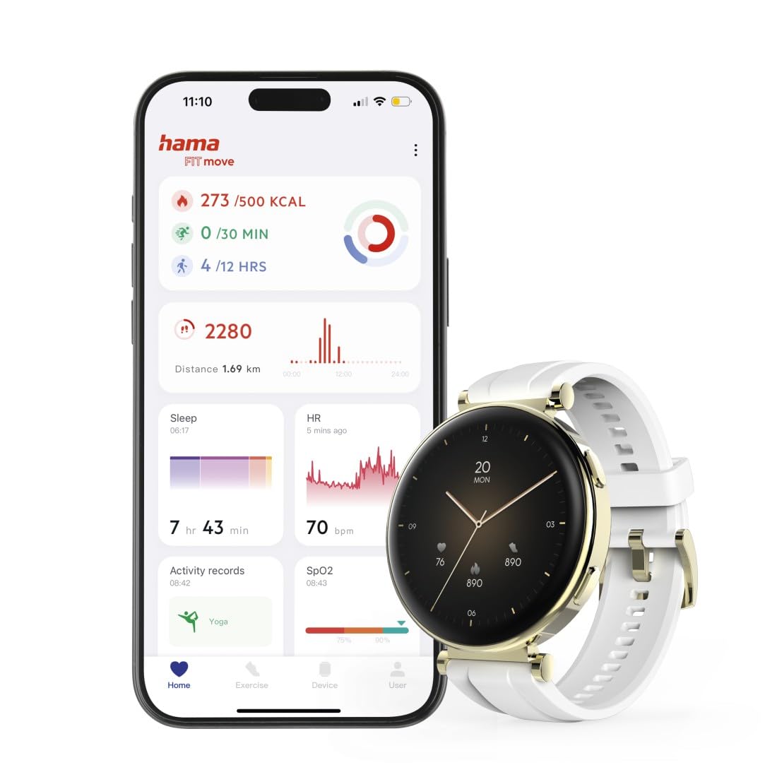hama-smartwatch-7000-amoled-farbdisplay-1-32-telefonfunktion-ip68-3-atm-110-spor image 7
