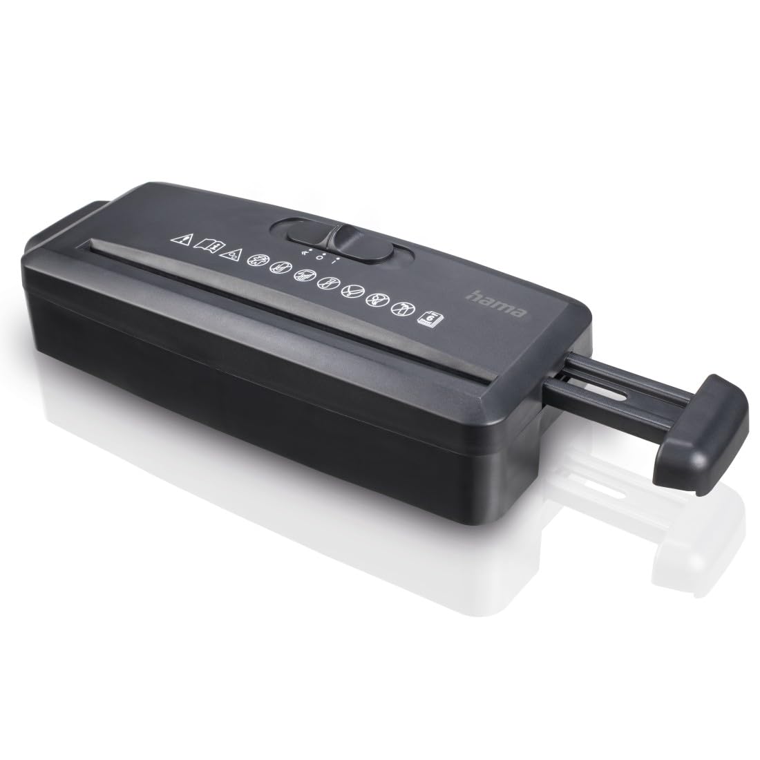 hama-mini-s6-aktenvernichter-aufsatz-f-r-papierkorb-streifenschnitt-8-mm-bis-6-b image 1