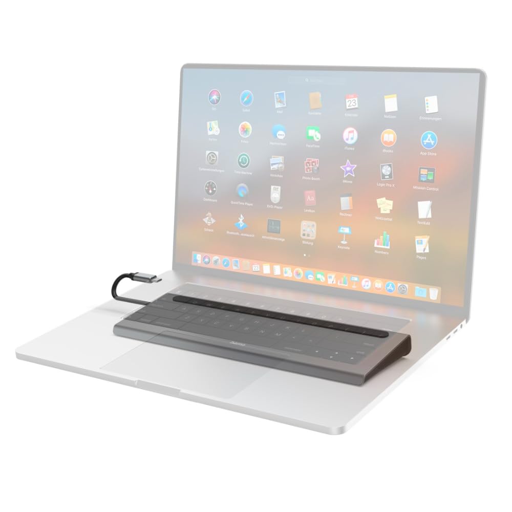 hama-connect2office-pro-usb-c-dockingstation-10-in-1-mit-laptop-ablage-4k-lan-pd image 3