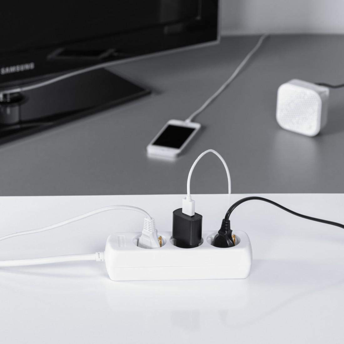 hama-steckdosenleiste-3-fach-mehrfachsteckdose-ohne-schalter-1-4-m-kabel-gs-gepr image 6