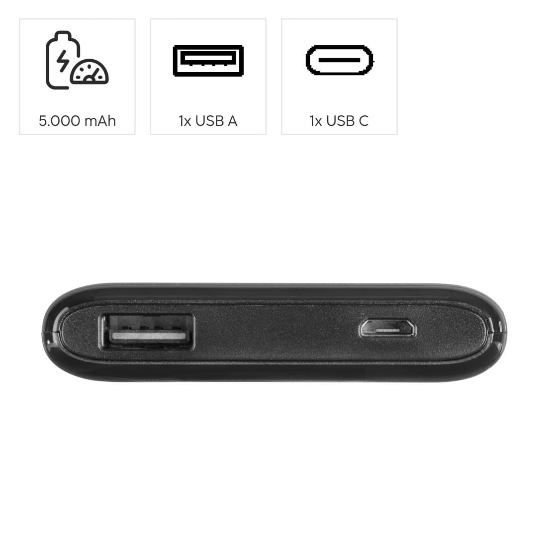 hama-powerbank-slim-5hd-5000-mah-schlanker-externer-akku-mit-usb-a-led-ladeanzei image 2