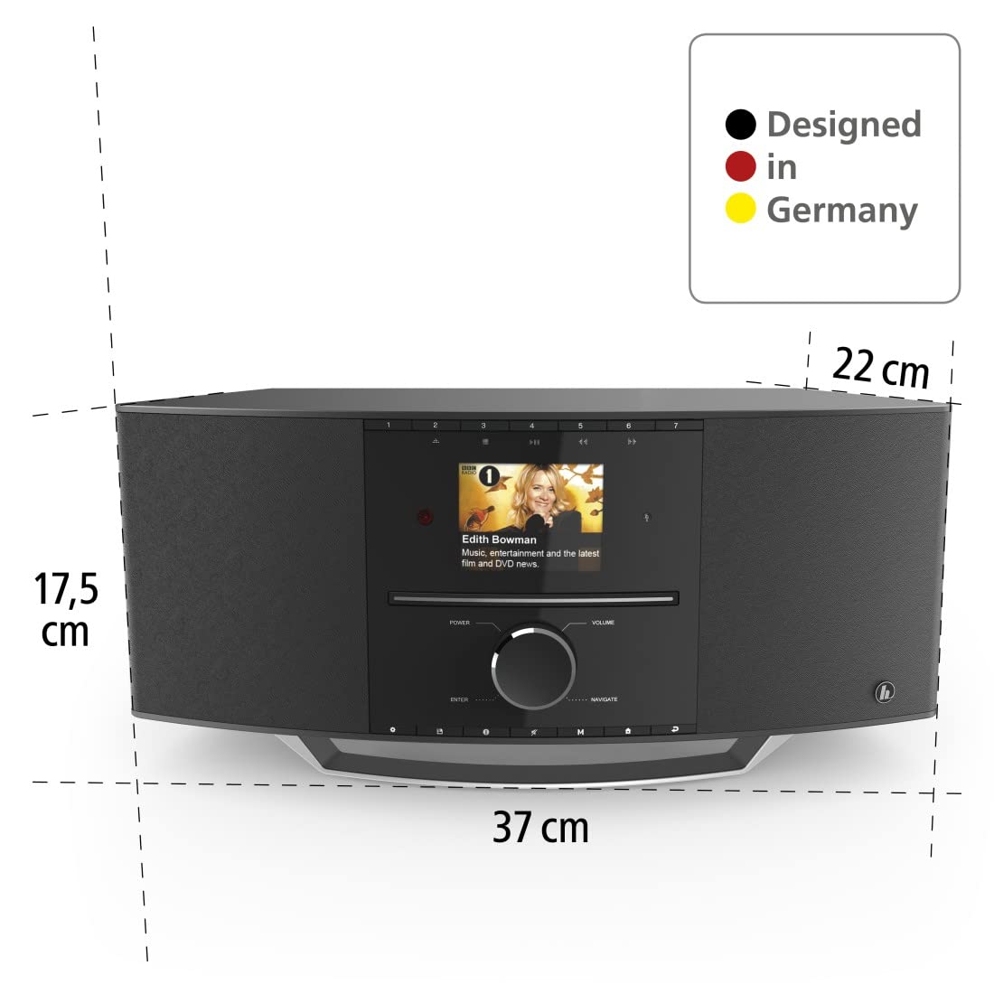 hama-dir3510scbtx-dab-internetradio-mit-cd-player-wlan-spotify-amazon-music-blue image 5