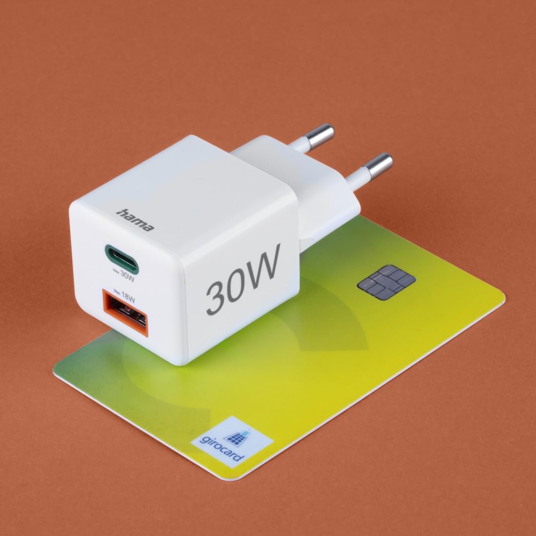 hama-30w-usb-schnellladeger-t-usb-c-usb-a-power-delivery-quick-charge-3-0-univer image 4