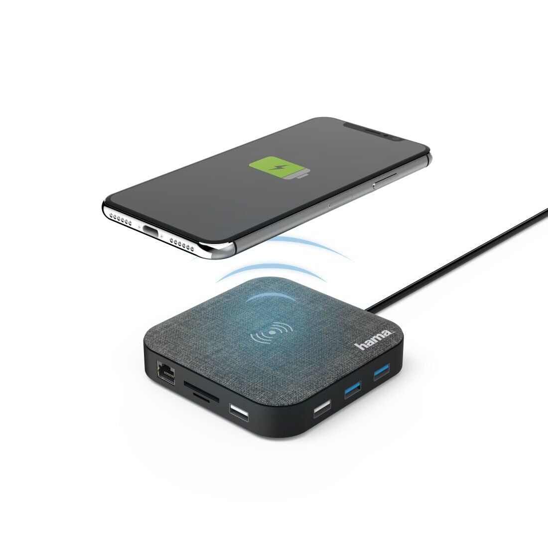 hama-connect2qicharge-12-in-1-usb-c-hub-mit-wireless-charger-hdmi-4k-gigabit-eth image 3