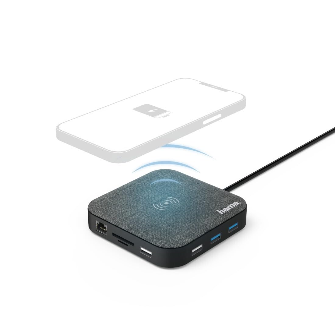 hama-connect2qicharge-12-in-1-usb-c-hub-mit-wireless-charger-hdmi-4k-gigabit-eth image 4