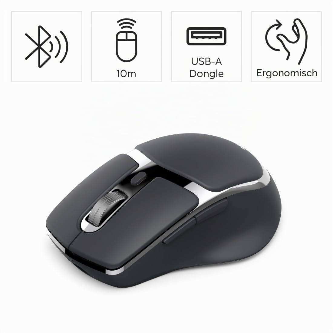 hama-wm-800-kabellose-wiederaufladbare-multi-device-maus-bluetooth-funk-leise-ae image 2