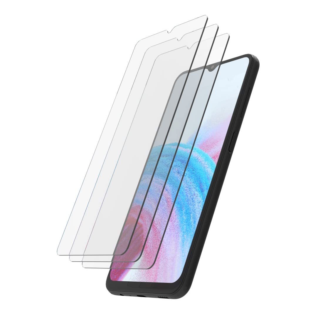hama-schutzglas-f-r-samsung-galaxy-a34-5g-3er-set-9h-hartglas-9h-sto-fest-anti-f image 1