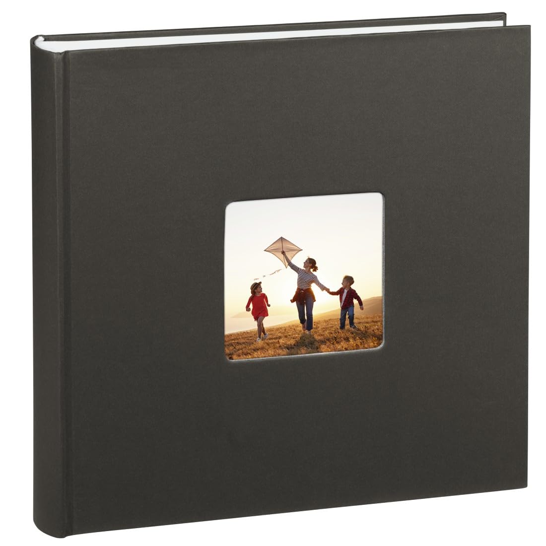 hama-jumbo-fotoalbum-fine-art-30x30-cm-schwarz-fotobuch-mit-100-wei-en-seiten-f- image 2