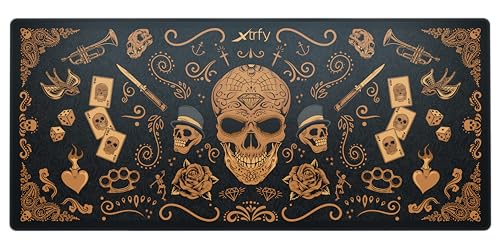 cherry-xtrfy-gp5-gaming-mauspad-xl-aus-stoff-calavera-edition-920-x-400-x-3-mm-g image 6