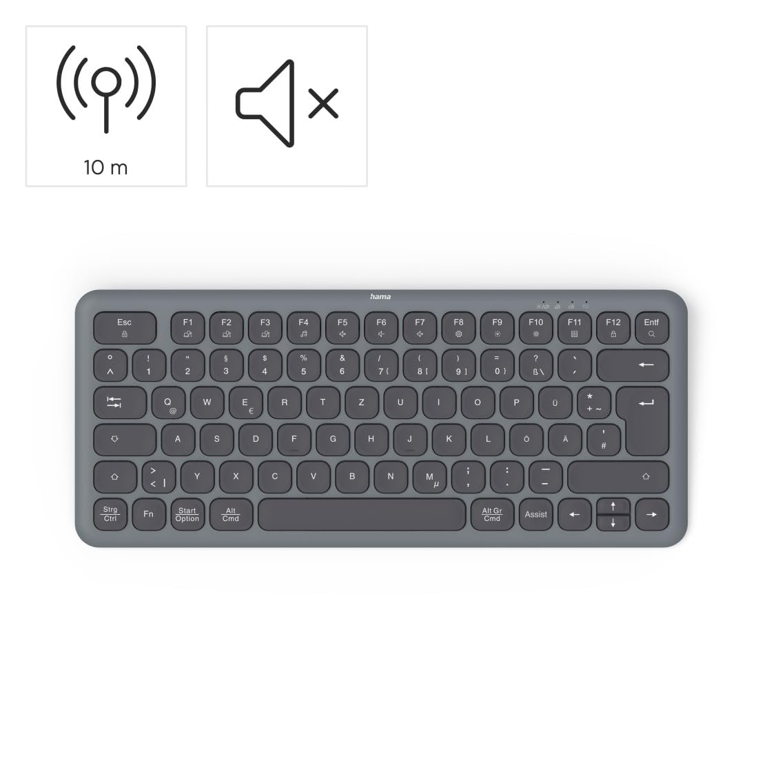 hama-wk-500-multi-device-tastatur-kabellos-funk-bluetooth-75-layout-leise-scisso image 2