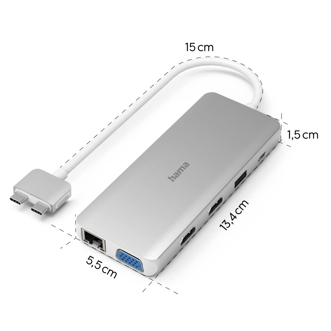 hama-connect2mac-usb-c-dockingstation-12-in-2-f-r-macbook-2x-hdmi-vga-4x-usb-a-u image 6