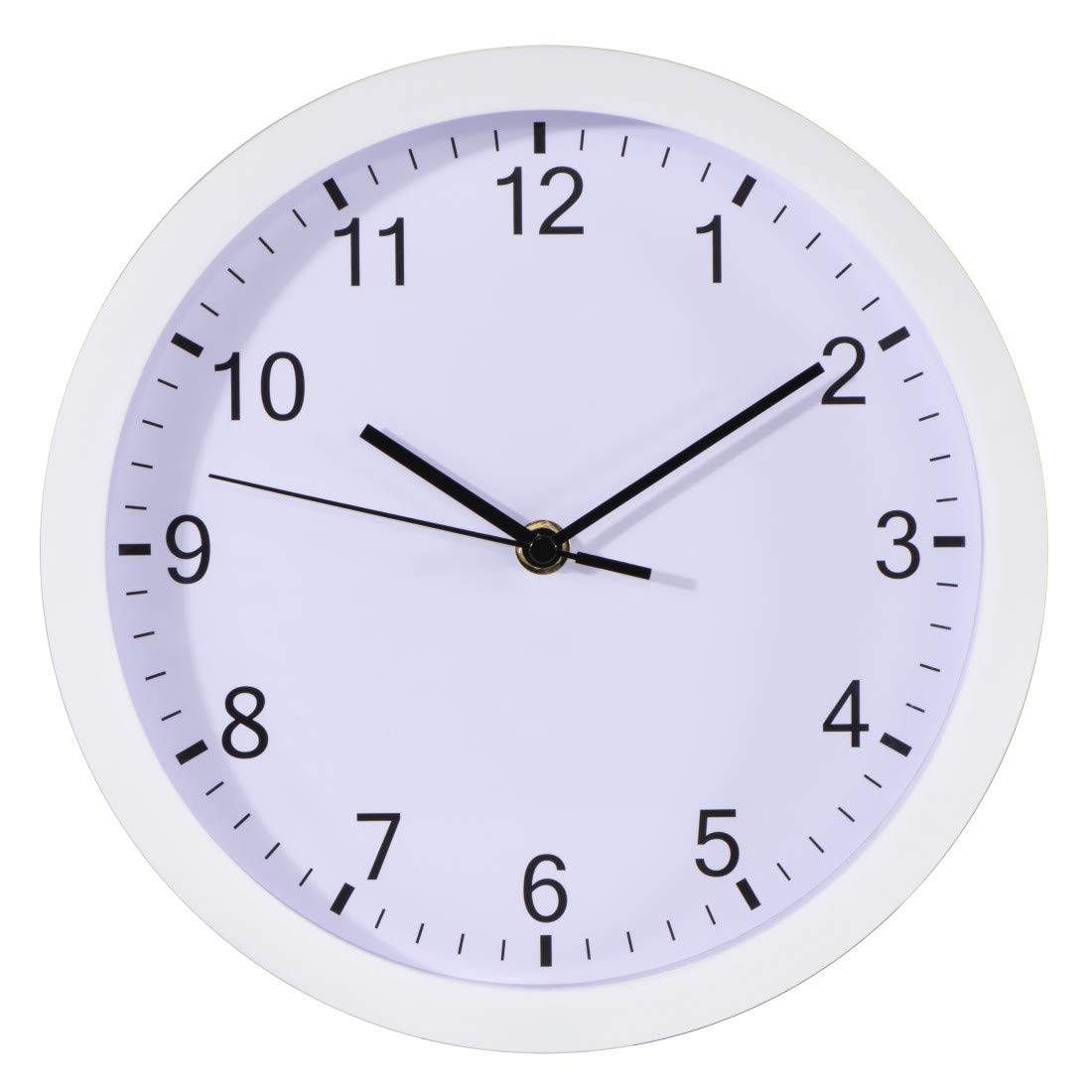 hama-wanduhr-pure-25-cm-lautlos-ohne-ticken-quarzwerk-mit-batterie-schwarz image 6