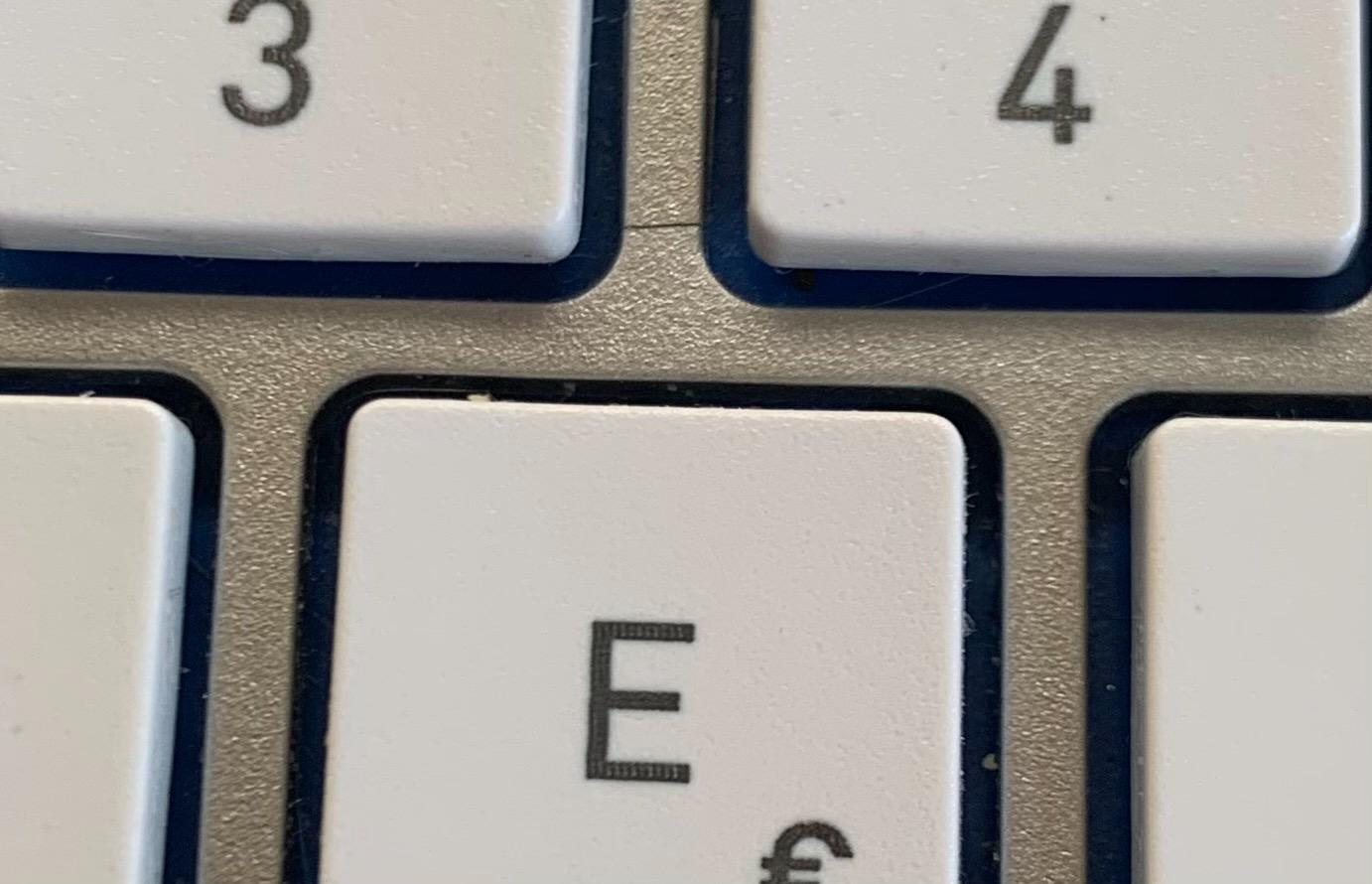 Sehr gute Flachtastatur