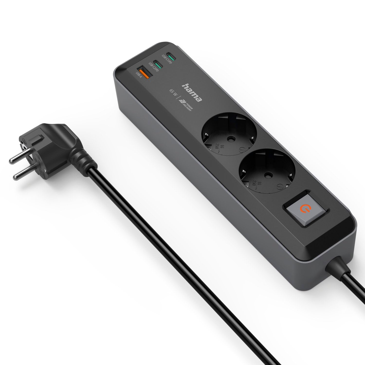 hama-5in1-steckdosenleiste-mit-65w-usb-c-ladeger-t-2x-steckdose-2x-usb-c-1x-usb- image 4