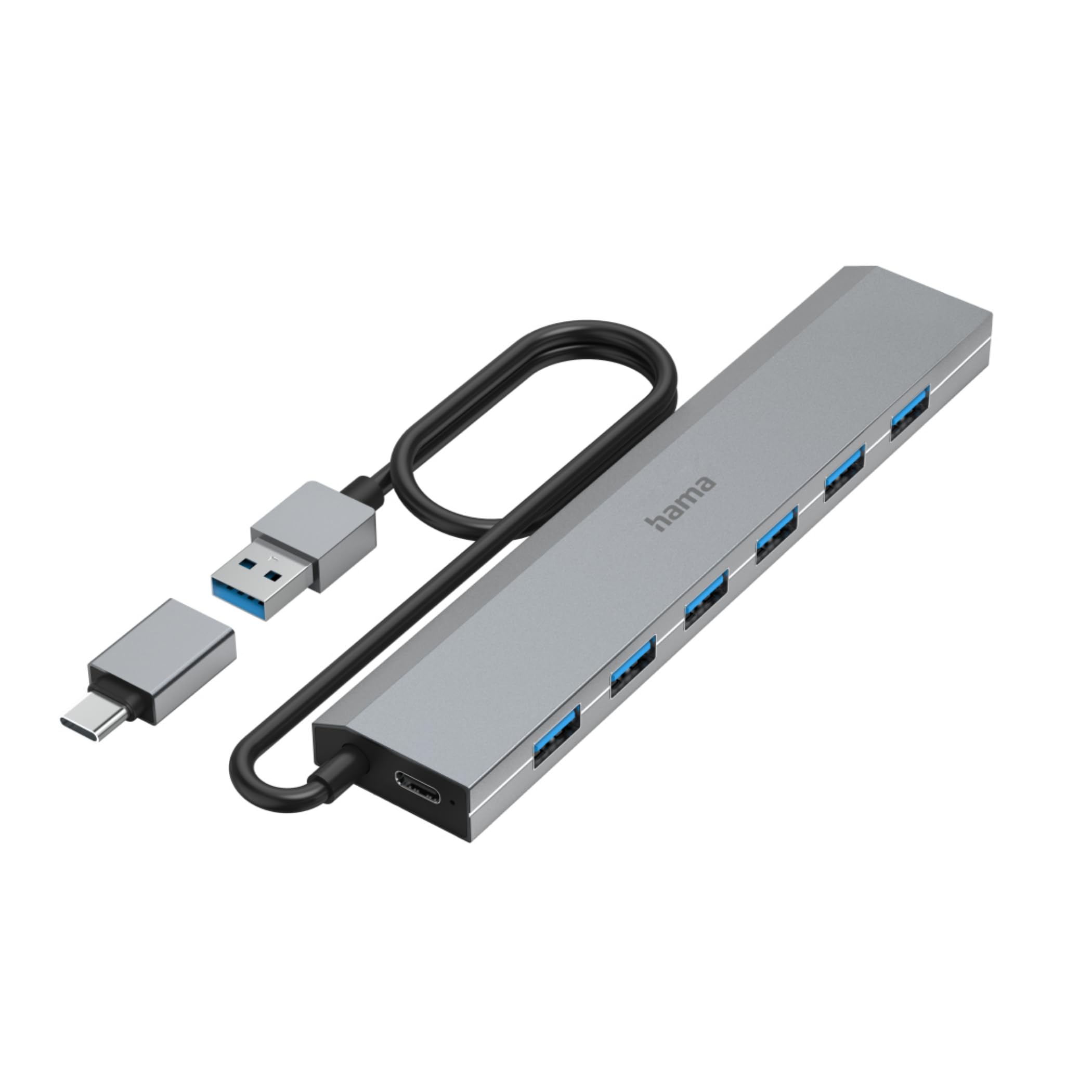 hama-usb-hub-7-ports-aktiver-usb-3-0-hub-mit-7-usb-a-buchsen-netzteil-usb-a-und- image 4
