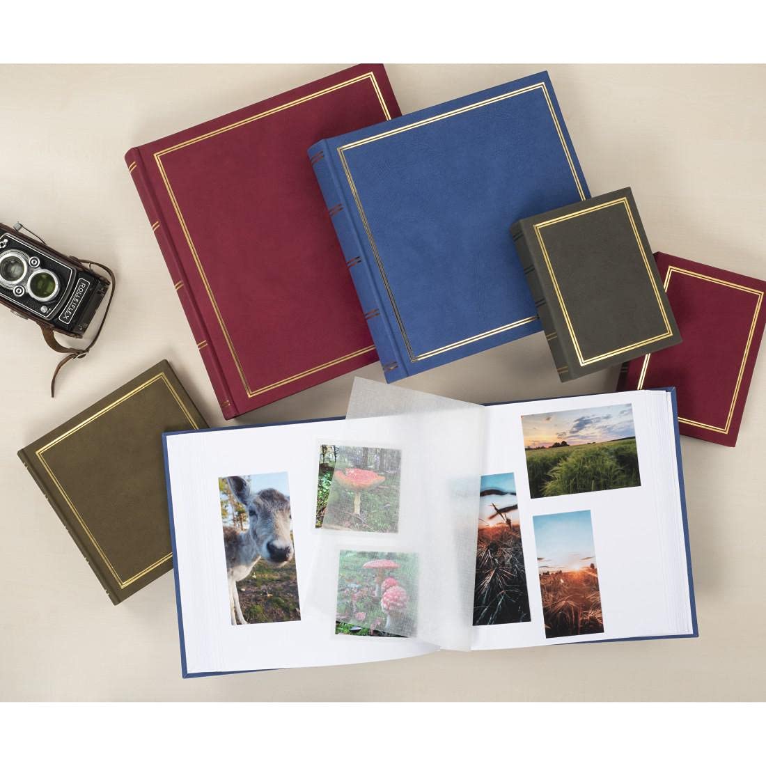 hama-jumbo-fotoalbum-london-30x30-cm-80-wei-e-seiten-f-r-320-fotos-10x15-kunstle image 4