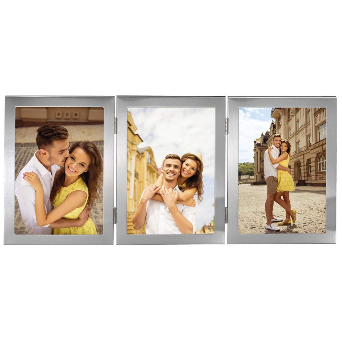 hama-bilderrahmen-laval-portrait-klappbarer-doppelrahmen-f-r-2x-13x18-cm-silber image 2