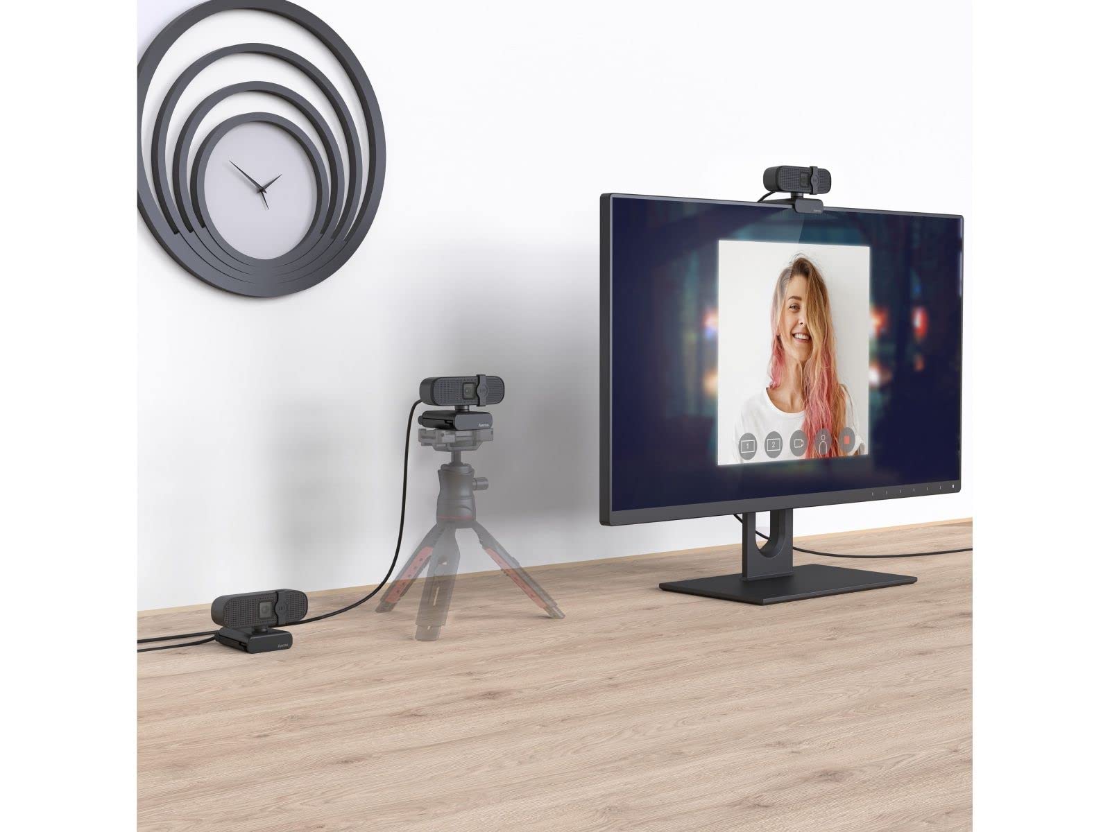 hama-externe-webcam-full-hd-1080p-mit-mikrofon-360-schwenkbar-kamera-abdeckung-s image 4