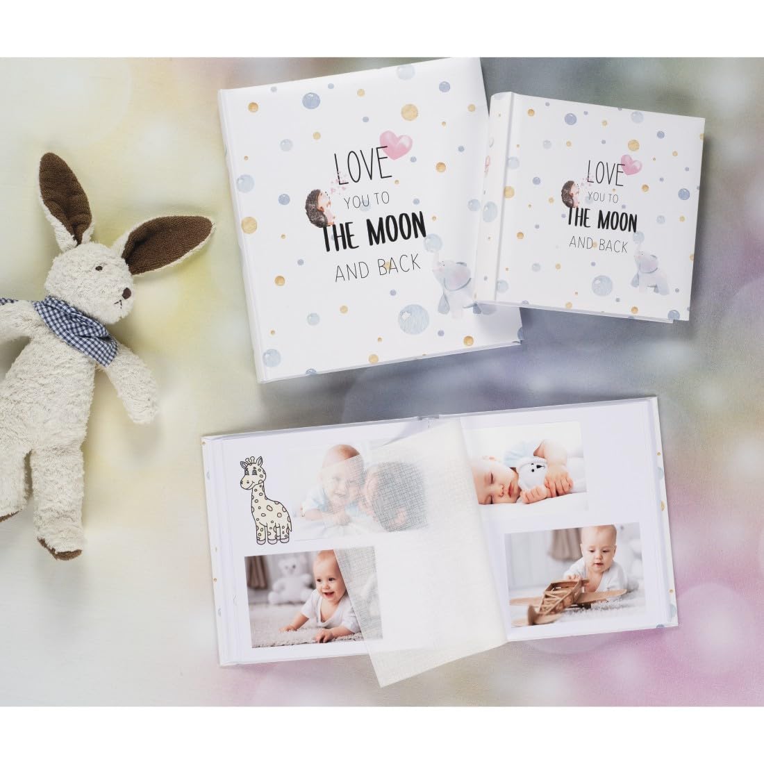 hama-babyalbum-to-the-moon-fotoalbum-mit-60-seiten-f-r-ca-240-fotos-10x15-cm-zum image 8
