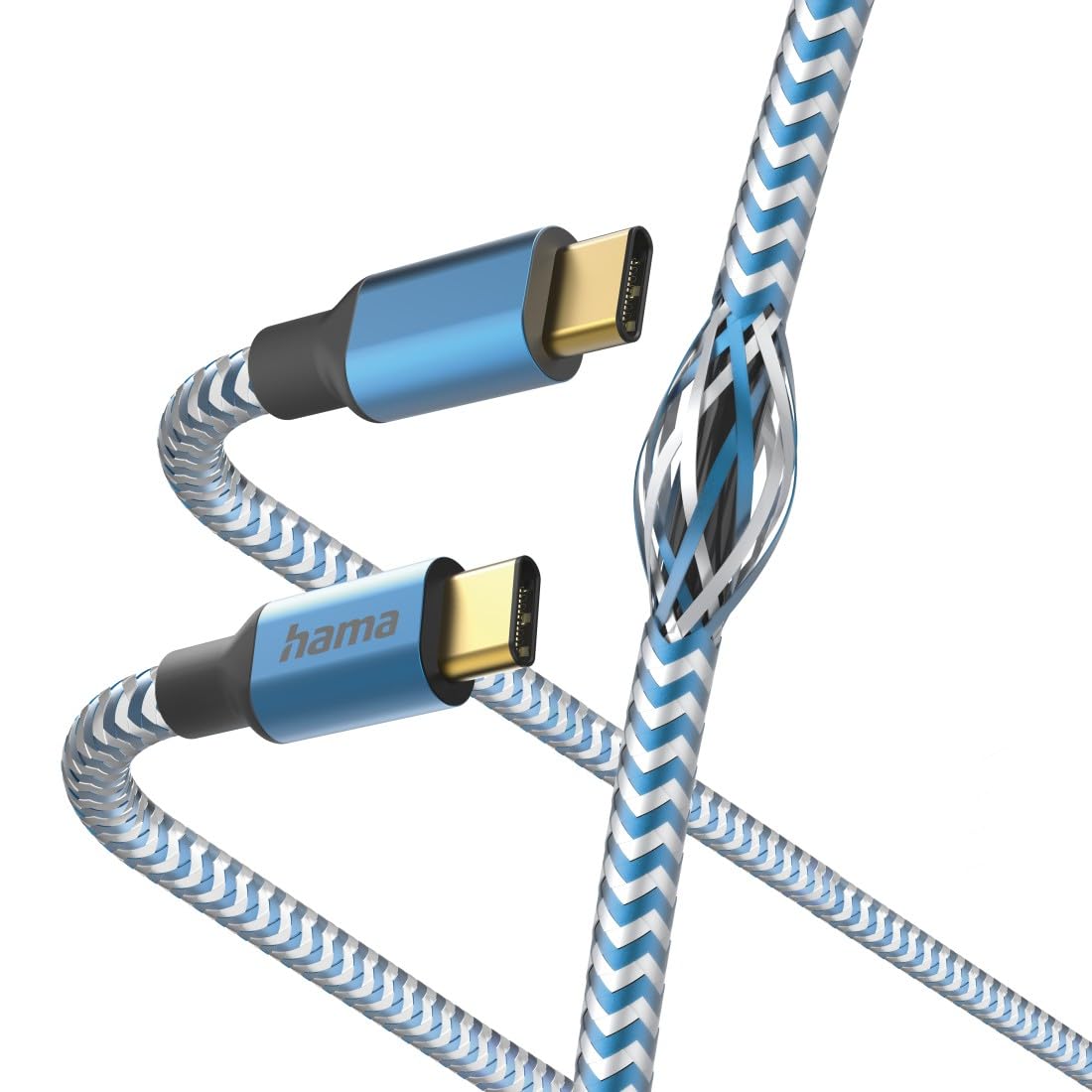 hama-reflective-usb-c-auf-usb-c-ladekabel-nylon-geflochten-1-5-m-schnellladen-bi image 3