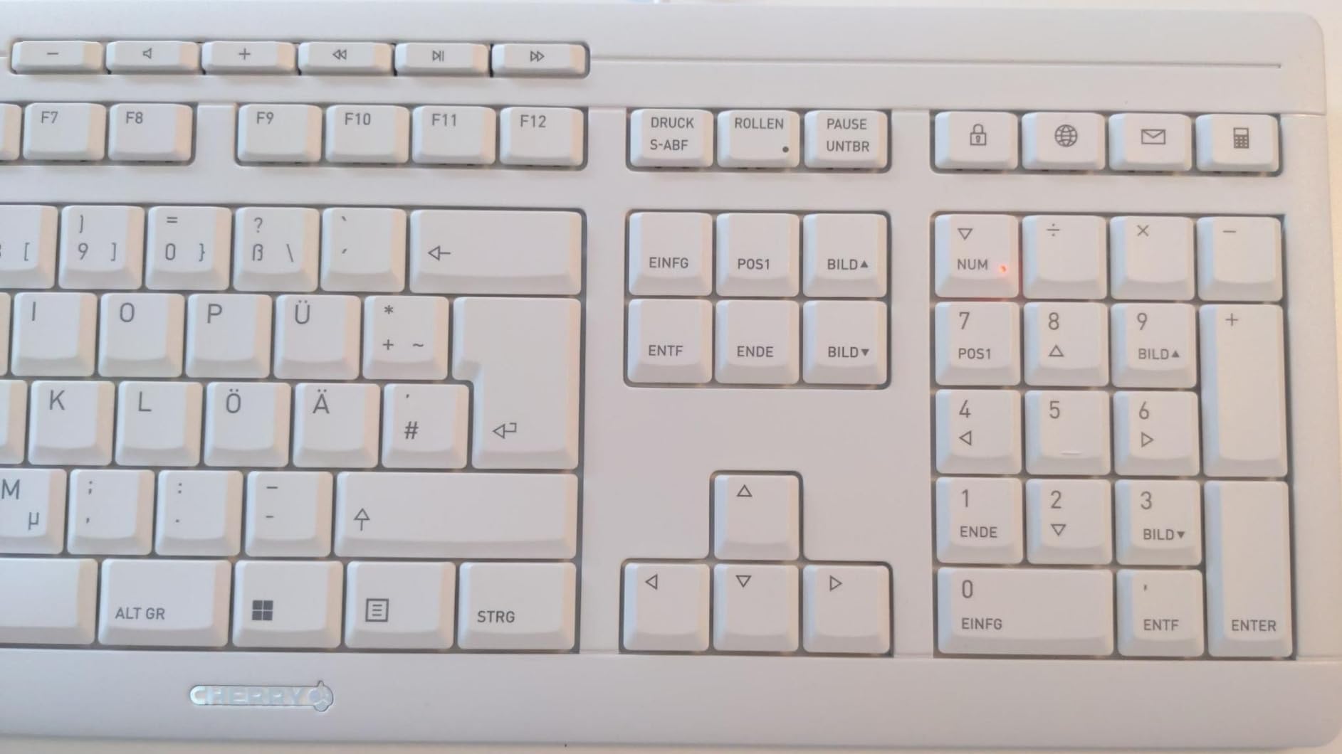 Leiser Umstieg von einer alten Tastatur