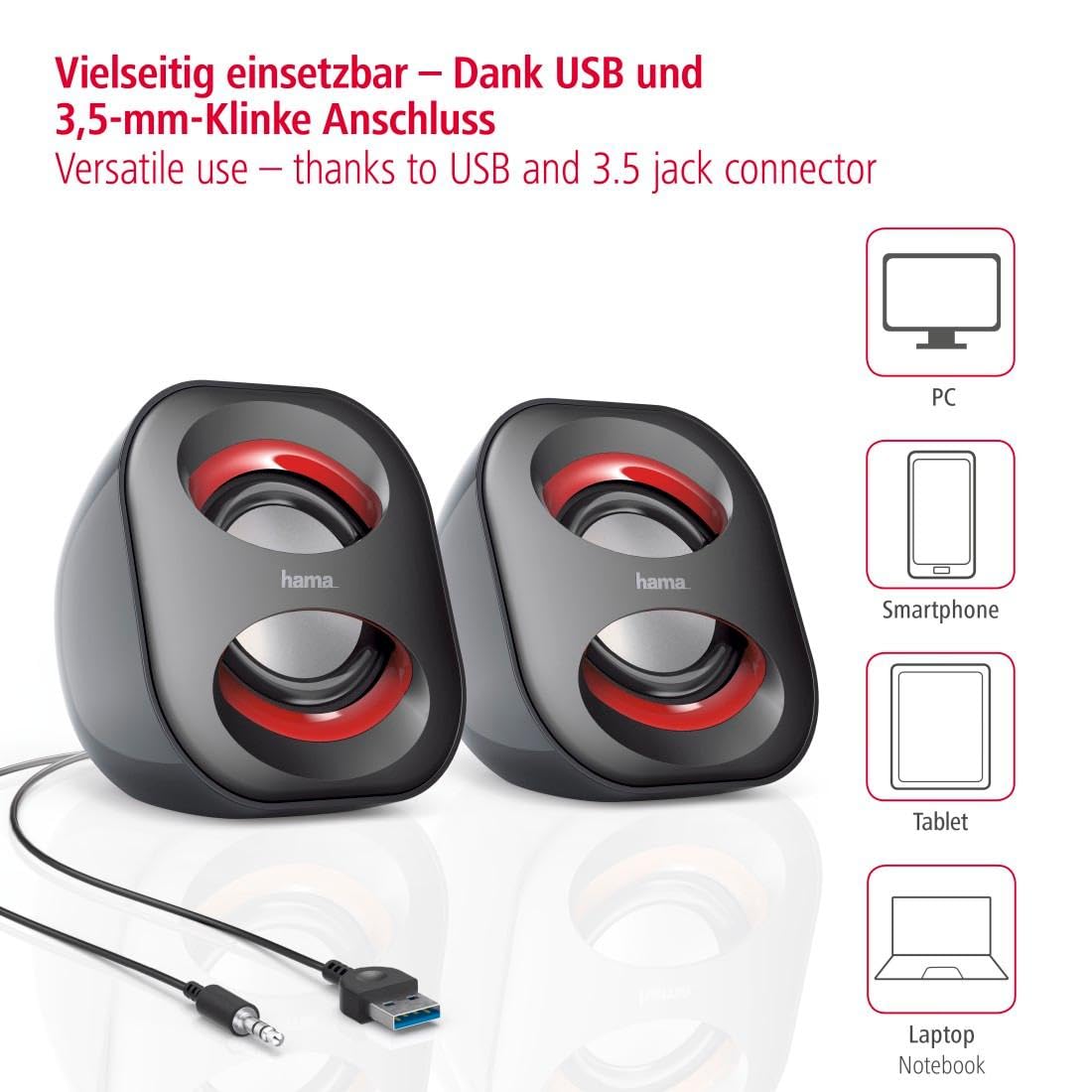 hama-pc-lautsprecher-sonic-mobil-183-aktive-usb-stereo-boxen-3-w-mit-3-5-mm-klin image 3