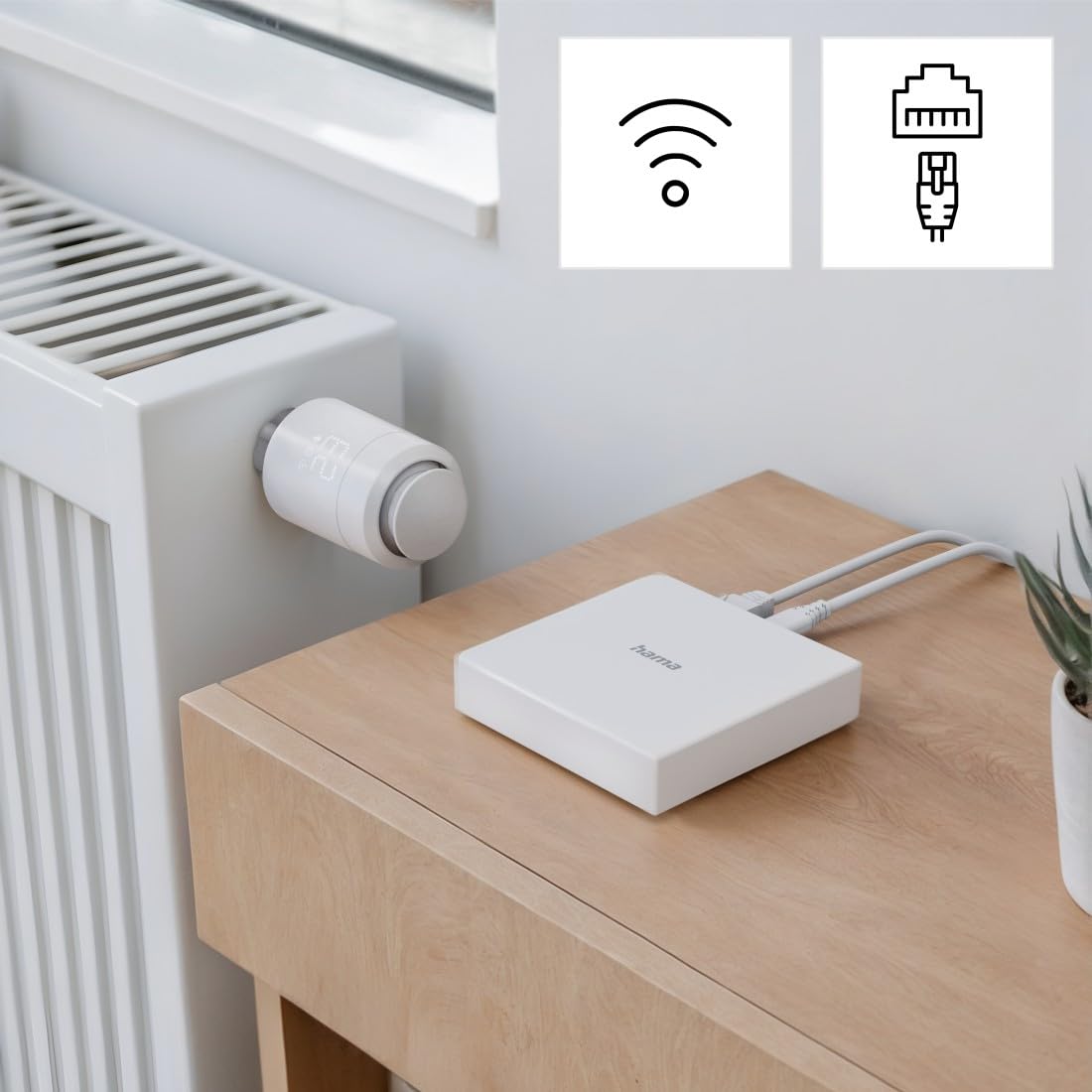 hama-smart-home-hub-zigbee-matter-thread-zentrale-mit-app-sprachsteuerung-kompat image 3
