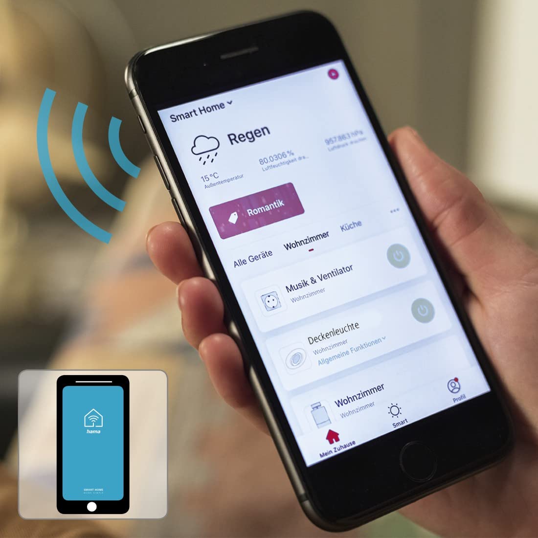 hama-led-deckenleuchte-dimmbar-wlan-smart-home-deckenlampe-mit-app-und-sprachste image 5