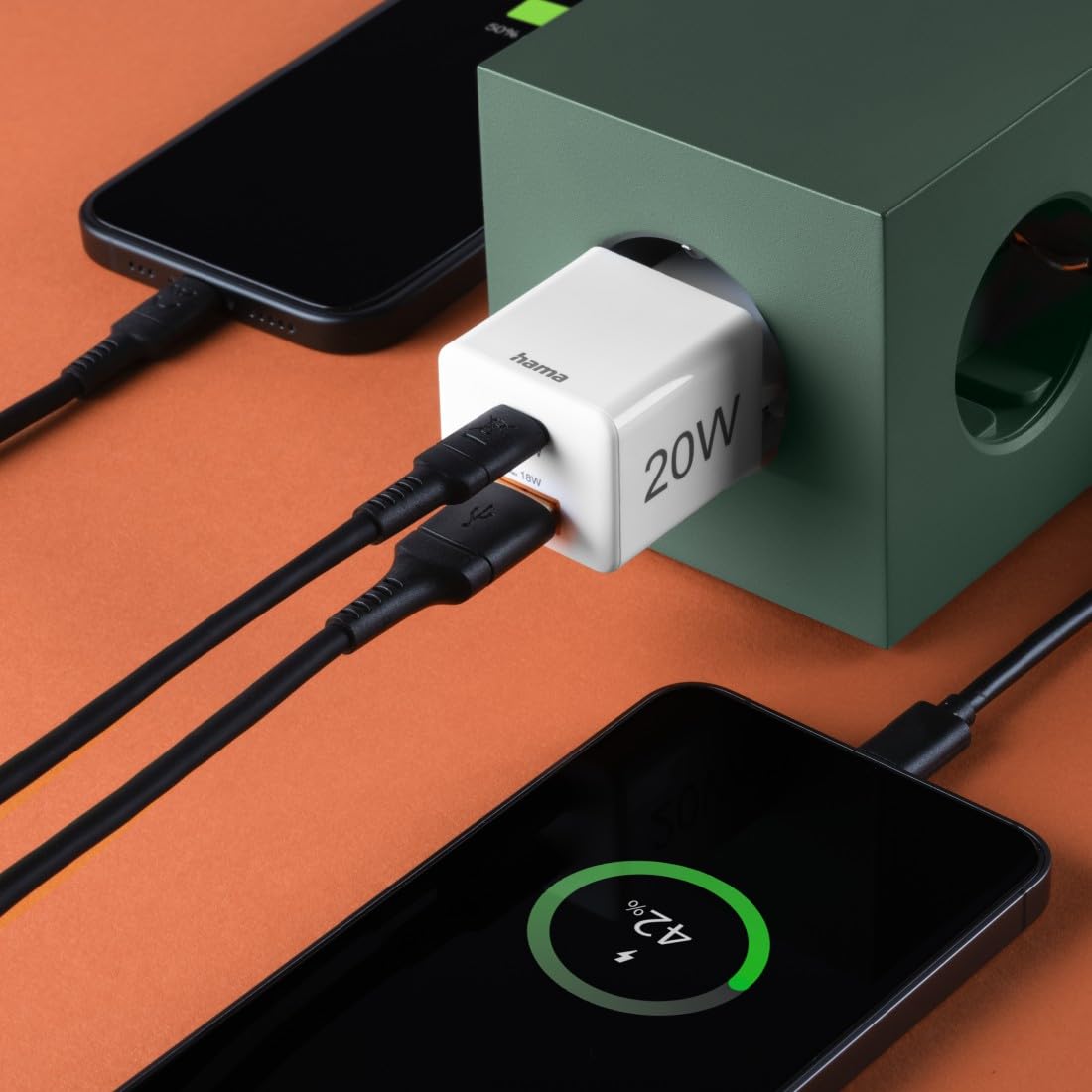 hama-20-w-usb-schnellladeger-t-mit-usb-c-und-usb-a-power-delivery-und-quick-char image 2