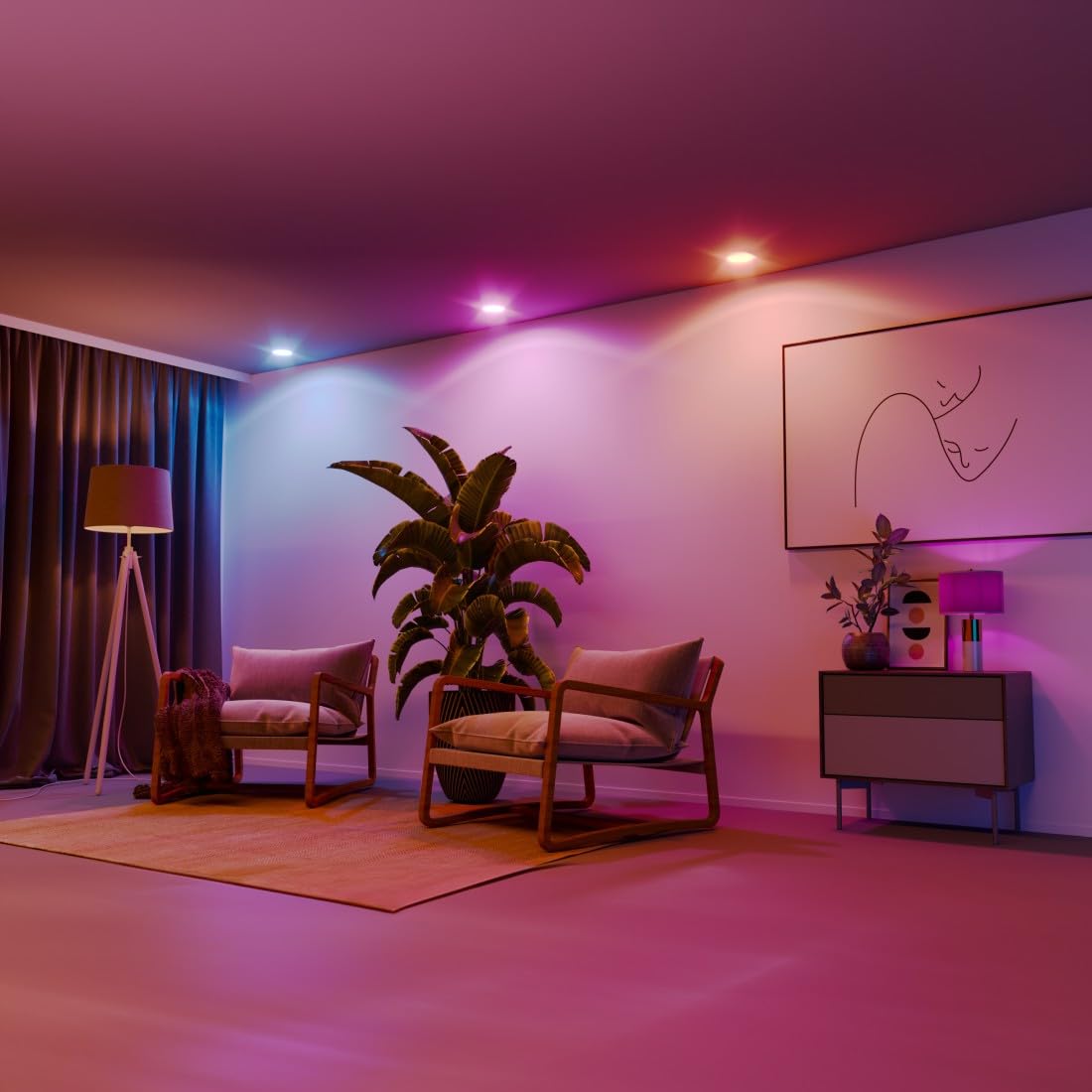 hama-smarte-gl-hbirne-e27-rgb-wei-vintage-filament-st64-dimmbare-wlan-lampe-matt image 4