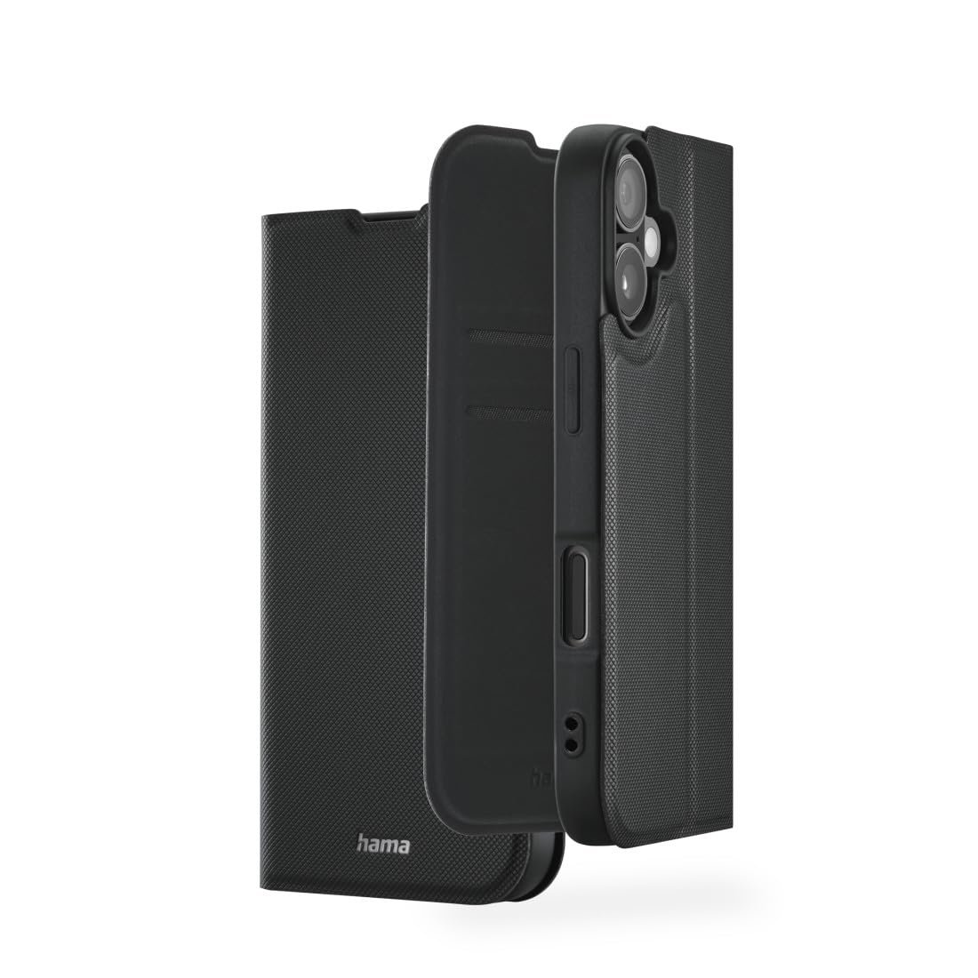 hama-daily-protect-handyh-lle-f-r-apple-iphone-17-booklet-klapph-lle-mit-kartenf image 1