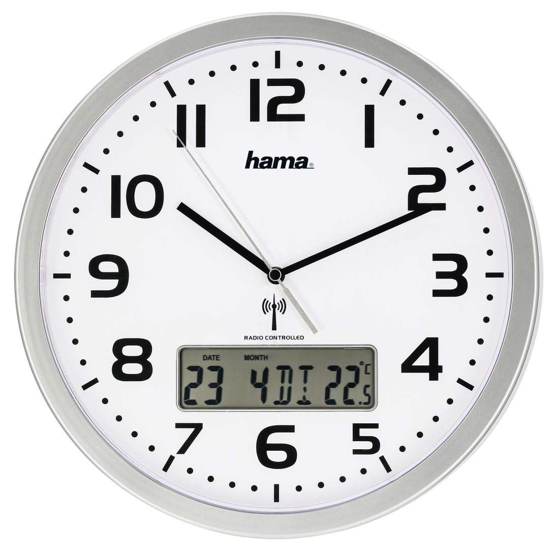 hama-funk-wanduhr-digital-extra-30-cm-analog-digital-mit-kalender-und-temperatur image 1