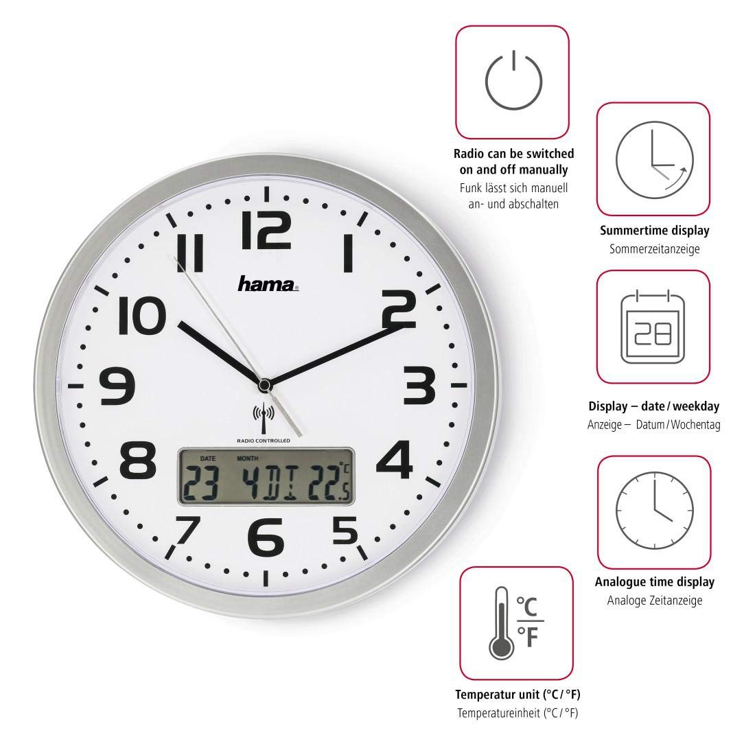 hama-funk-wanduhr-digital-extra-30-cm-analog-digital-mit-kalender-und-temperatur image 2