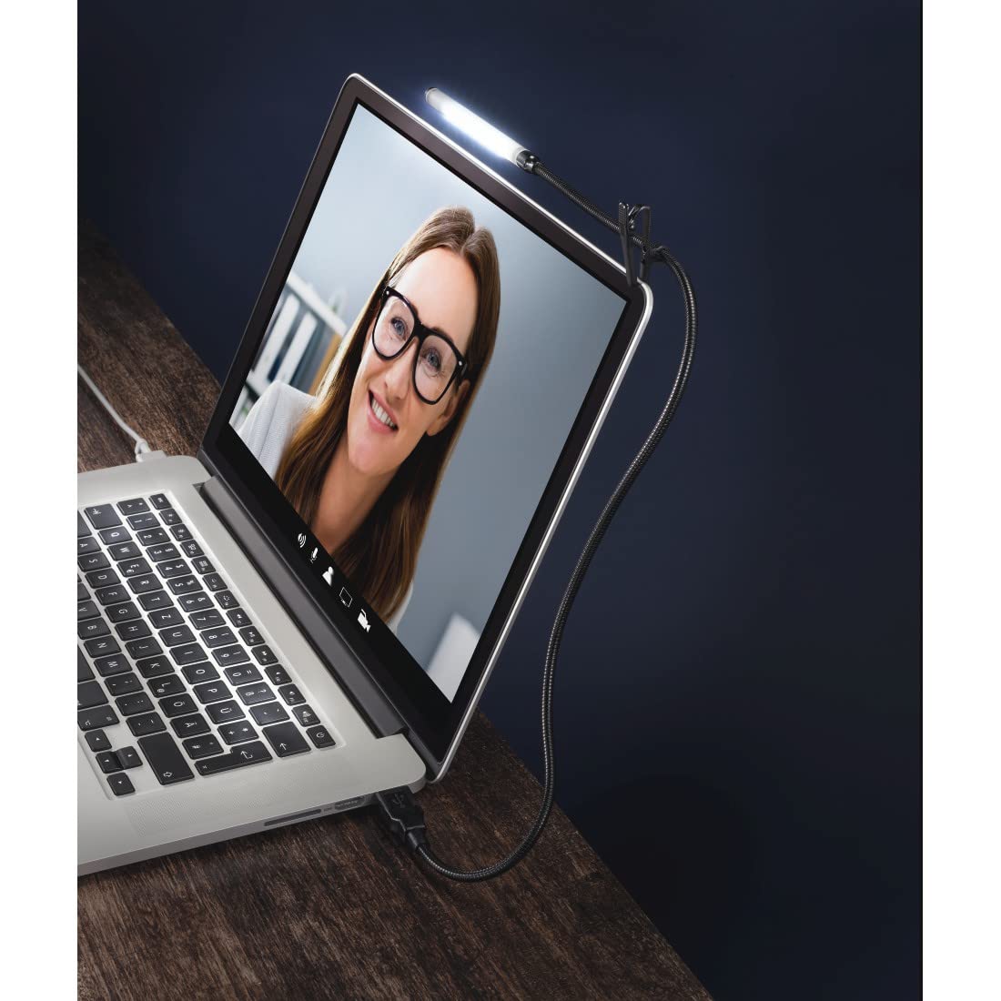 hama-led-usb-lampe-laptoplampe-mit-7-leds-3-lichtfarben-warmwei-tageslicht-kaltw image 7