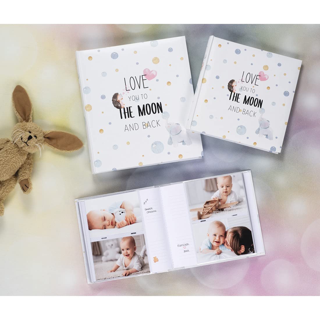 hama-babyalbum-to-the-moon-fotoalbum-mit-60-seiten-f-r-ca-240-fotos-10x15-cm-zum image 7