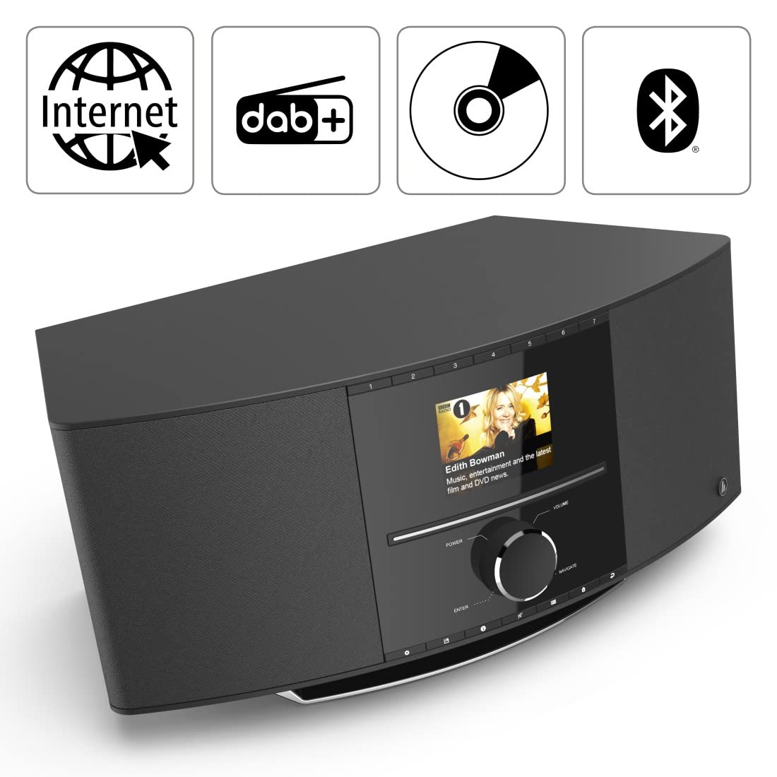 hama-dir3510scbtx-dab-internetradio-mit-cd-player-wlan-spotify-amazon-music-blue image 2