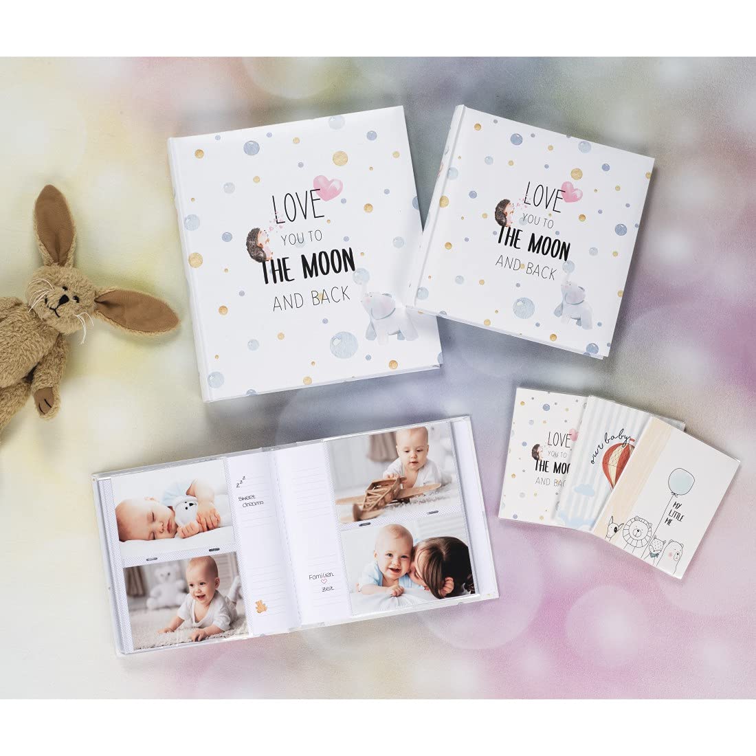 hama-babyalbum-to-the-moon-fotoalbum-mit-60-seiten-f-r-ca-240-fotos-10x15-cm-zum image 6
