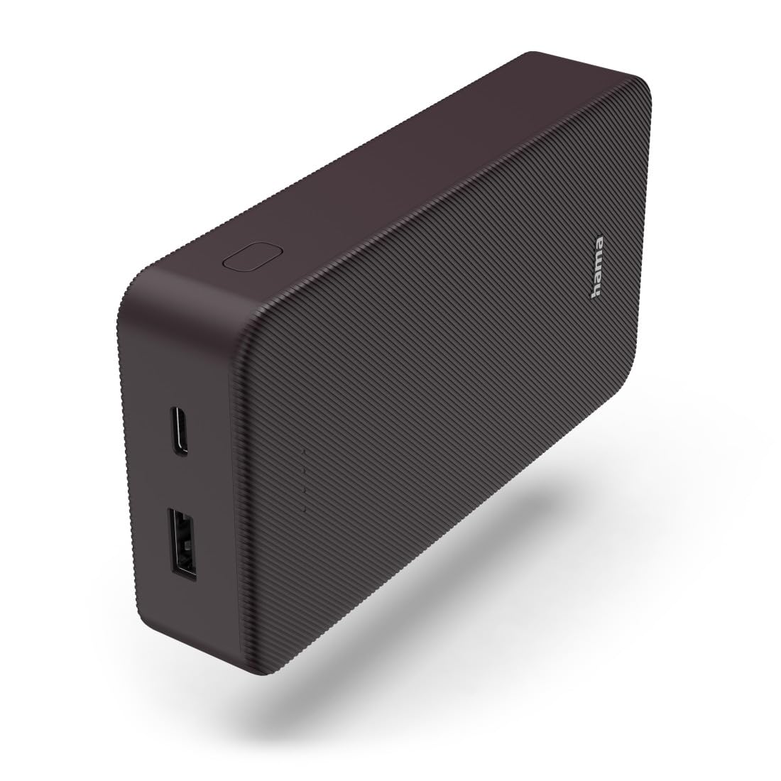 hama-powerbank-colour-20-20000-mah-externer-akku-mit-usb-c-und-usb-a-led-anzeige image 1