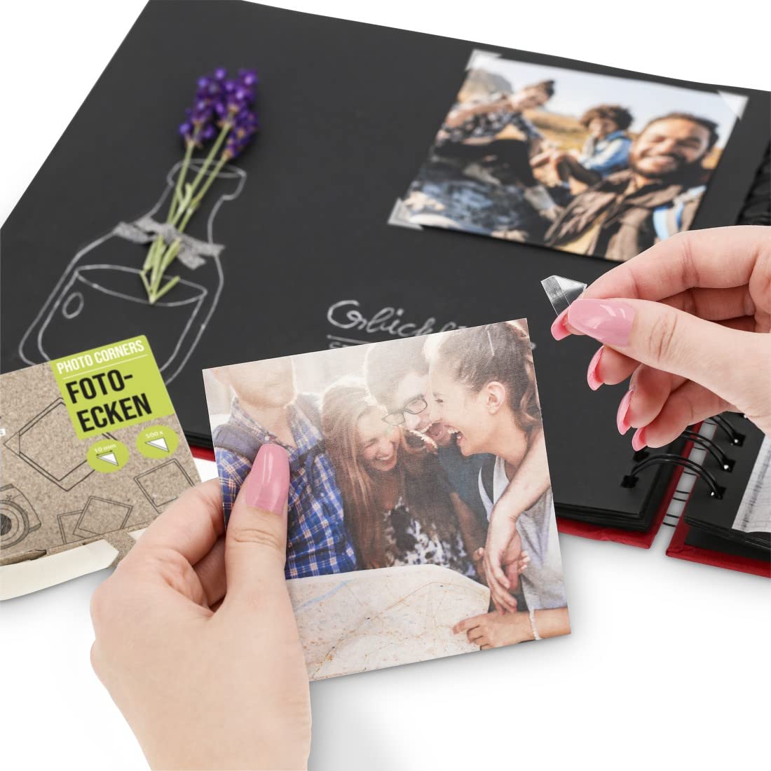 hama-fotoecken-500-st-ck-selbstklebend-transparente-klebepads-10-mm-antistatisch image 4