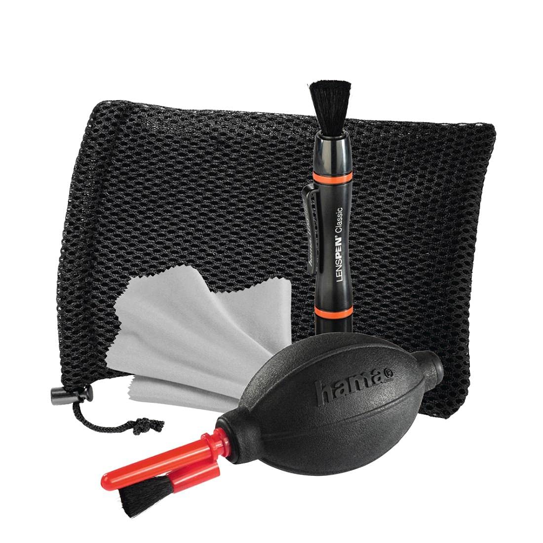 hama-optic-dry-foto-reinigungsset-4-teilig-lenspen-blasebalg-objektivpinsel-mikr image 1