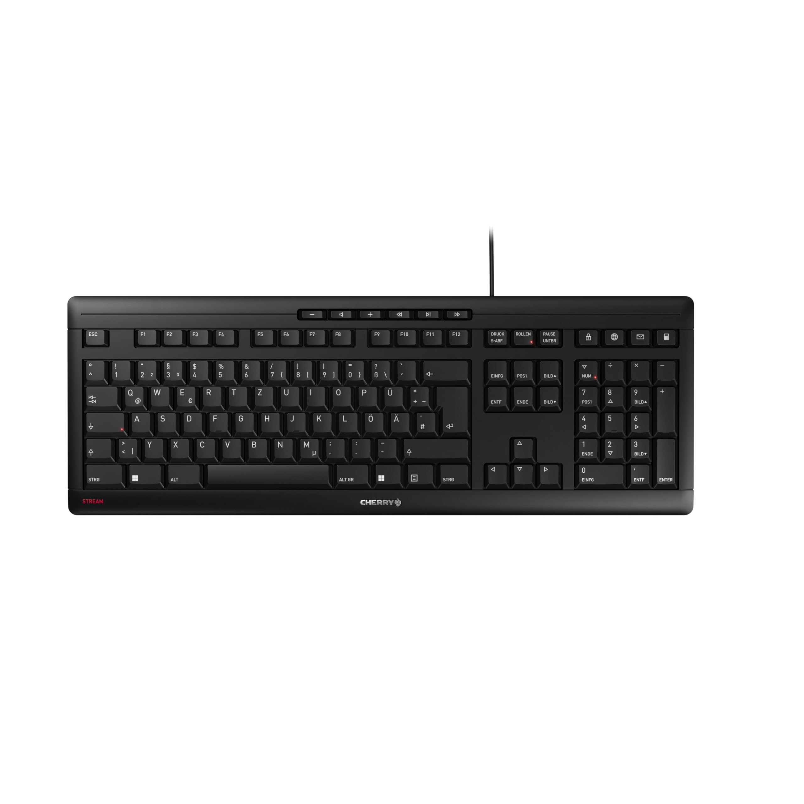 cherry-stream-keyboard-g85-231-kabelgebundene-b-ro-tastatur-deutsch-qwertz-fl-st image 1