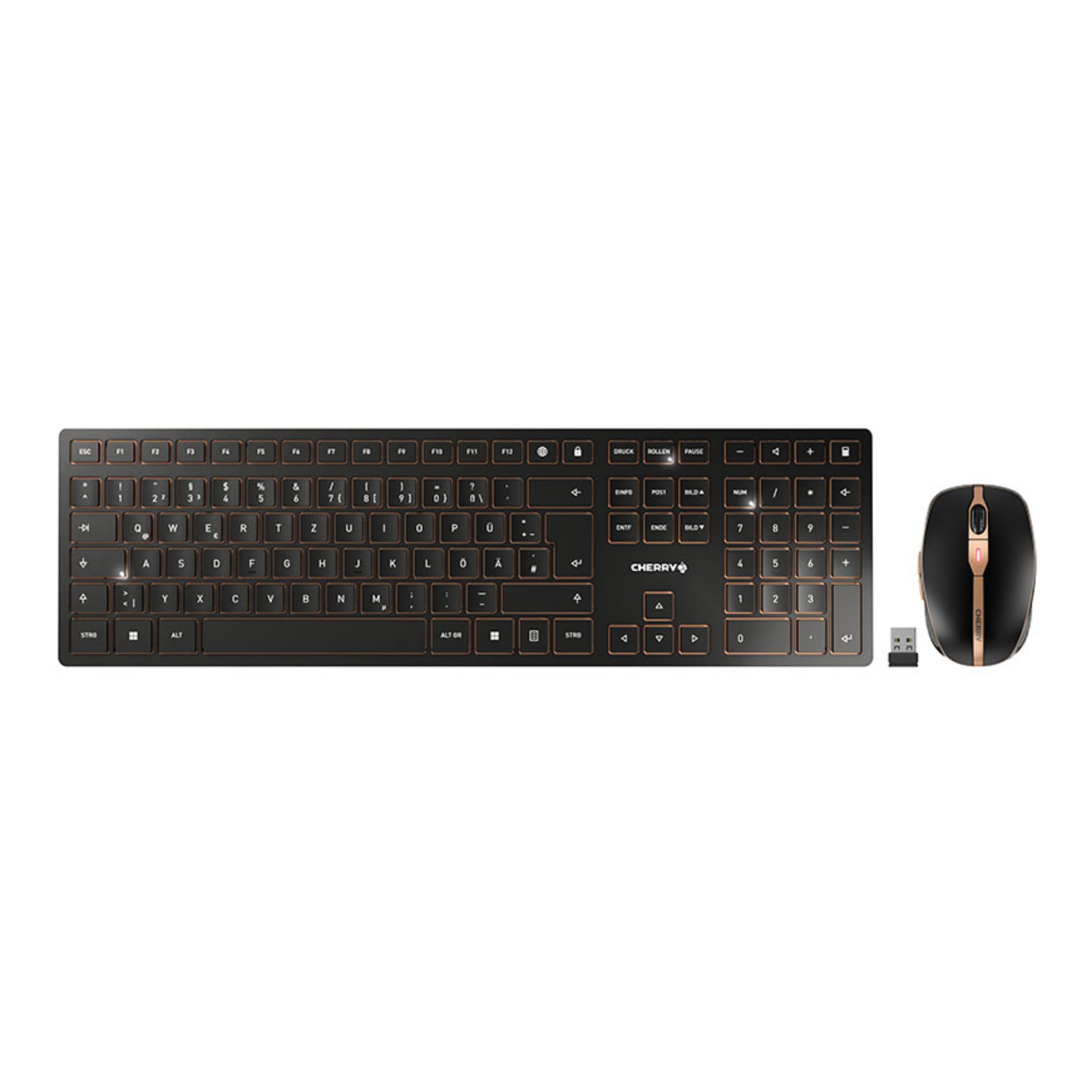 cherry-dw-9100-slim-kabelloses-tastatur-maus-set-deutsch-qwertz-bluetooth-2-4-gh image 4