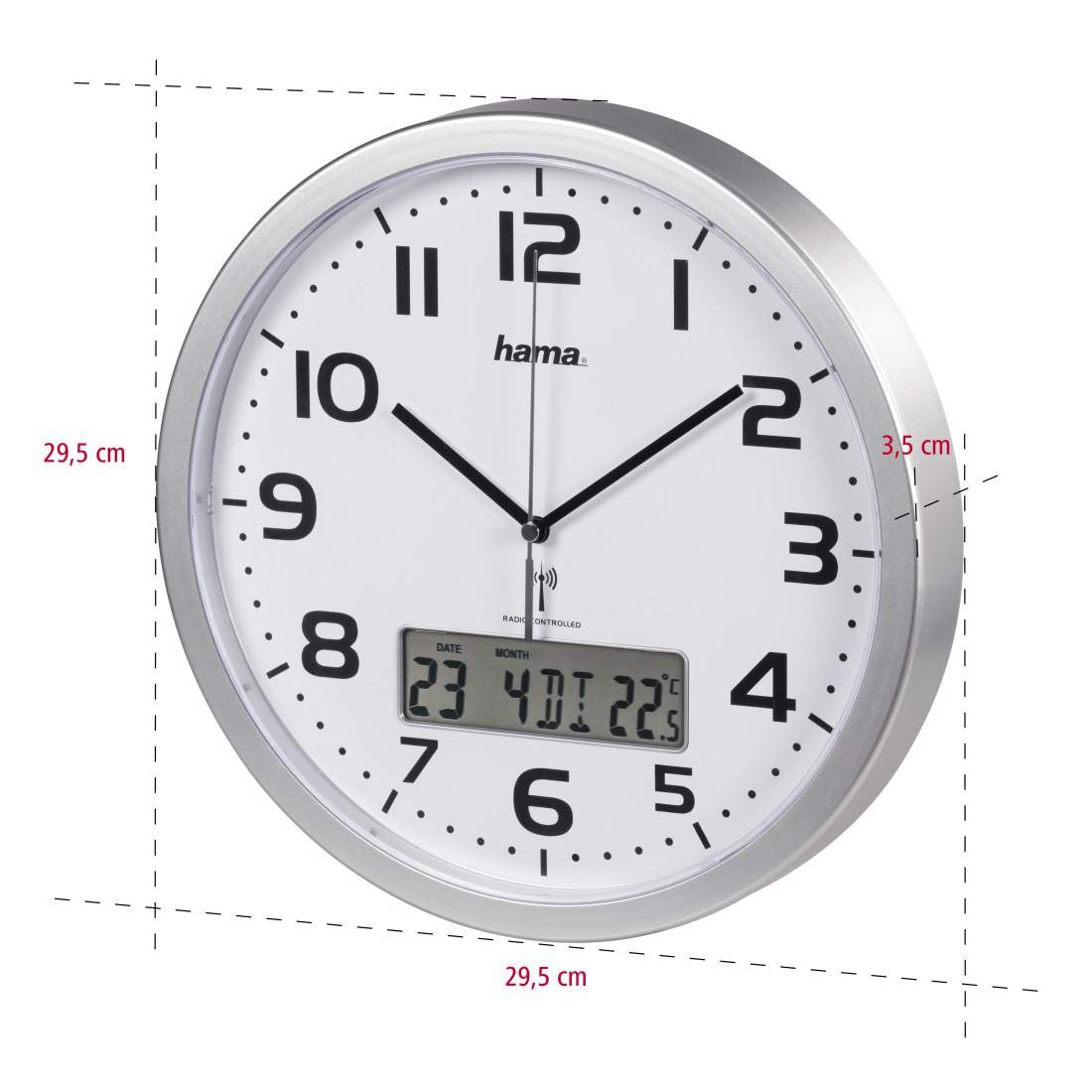 hama-funk-wanduhr-digital-extra-30-cm-analog-digital-mit-kalender-und-temperatur image 3